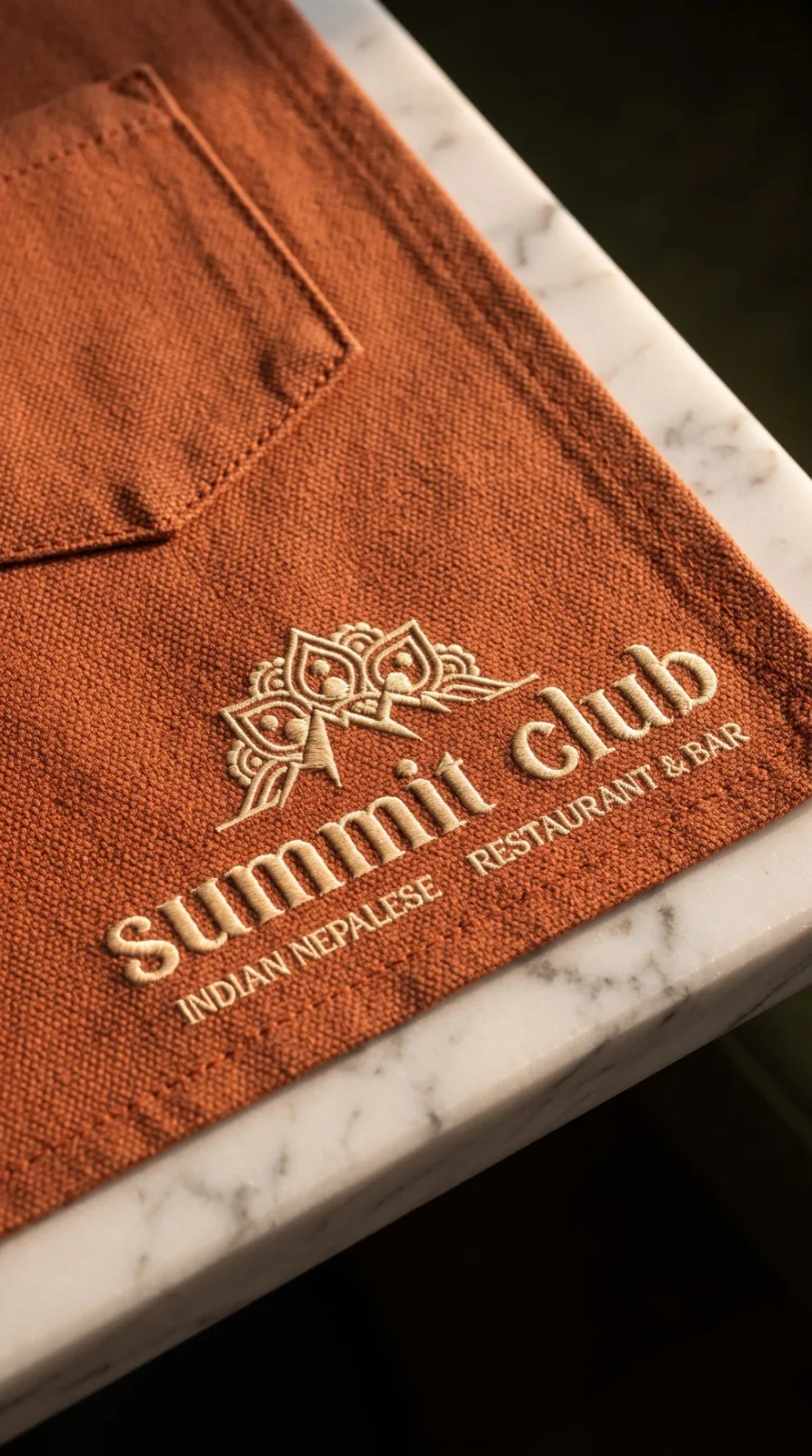 The Summit Club menu