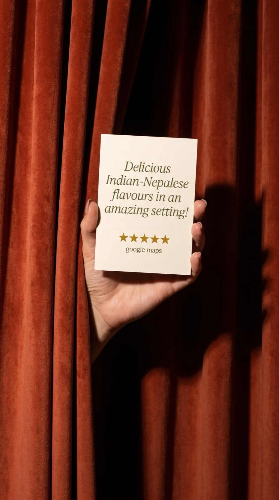 A five-star Google review